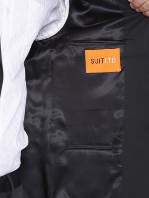 black polyester suit - 12269205 - Standard Image - 6