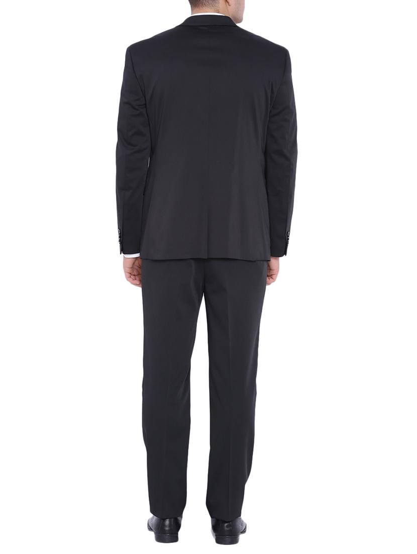 black polyester suit - 12269205 - Zoom Image - 3