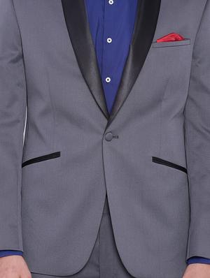 grey polyester suit - 12269210 - Standard Image - 5