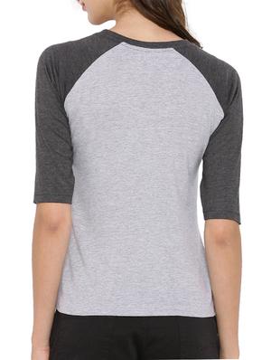 round neck raglan sleeved tee - 12269296 - Standard Image - 3