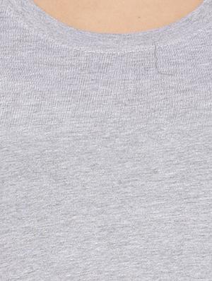 round neck solid tee - 12269302 - Standard Image - 4