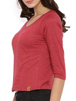 round neck solid tee - 12269304 - Standard Image - 2
