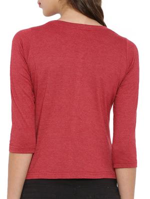 round neck solid tee - 12269304 - Standard Image - 3