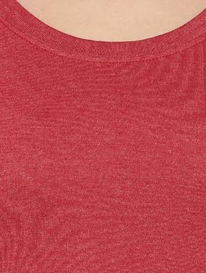 round neck solid tee - 12269304 - Standard Image - 4
