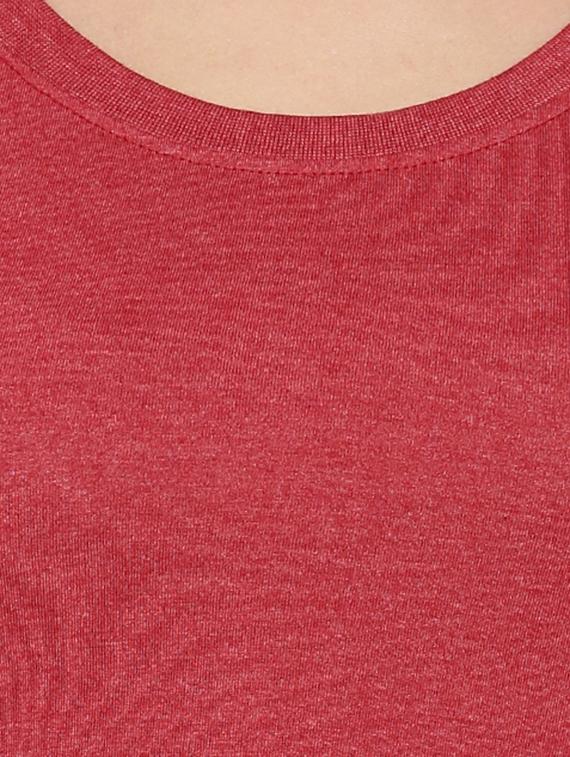 round neck solid tee - 12269304 - Zoom Image - 4