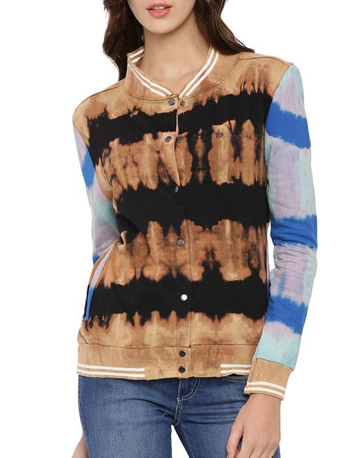 multi tie-dye cotton sweatshirt - 12269350 - Very Small Image - 1