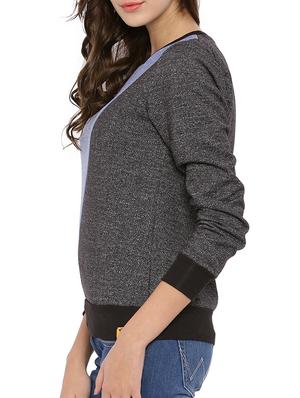 blue cotton regular sweatshirt - 12269352 - Standard Image - 2