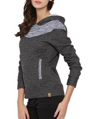 color block cotton sweatshirt - 12269354 - Standard Image - 2