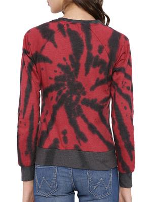 red printed cotton regular sweatshirt - 12269360 - Standard Image - 3