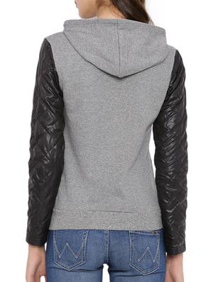 grey cotton sweatshirt - 12269362 - Standard Image - 3