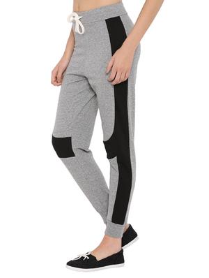 grey cotton track pants - 12269366 - Standard Image - 2