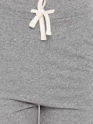 grey printed cotton track pant - 12269368 - Standard Image - 4