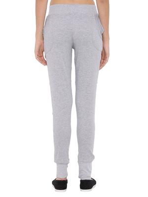 grey cotton track pants - 12269371 - Standard Image - 3