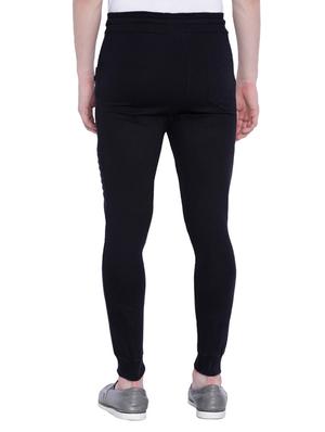 black cotton track pant - 12269378 - Standard Image - 3