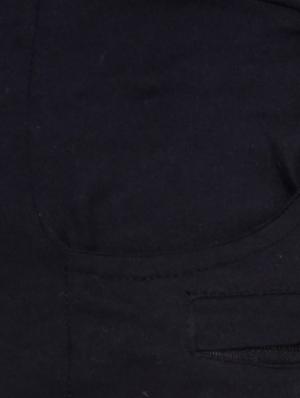 black cotton track pant - 12269378 - Standard Image - 4