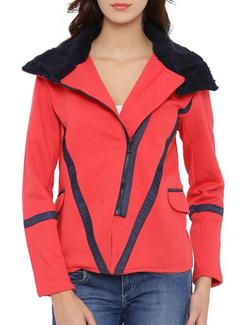 peach cotton jacket - 12269382 - Standard Image - 1