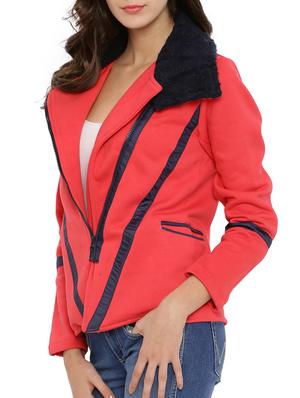 peach cotton jacket - 12269382 - Standard Image - 2