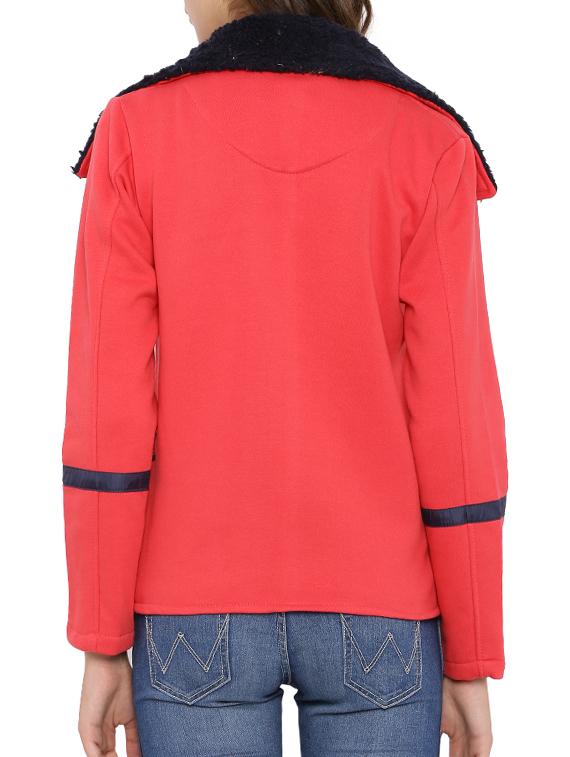 peach cotton jacket - 12269382 - Zoom Image - 3