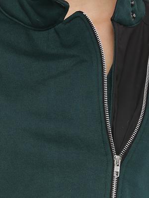 dark green cotton jacket - 12269384 - Standard Image - 4