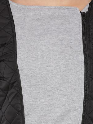 black cotton jacket - 12269385 - Standard Image - 4