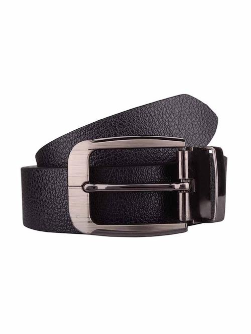 black leather belt - 12271563 - Standard Image - 1