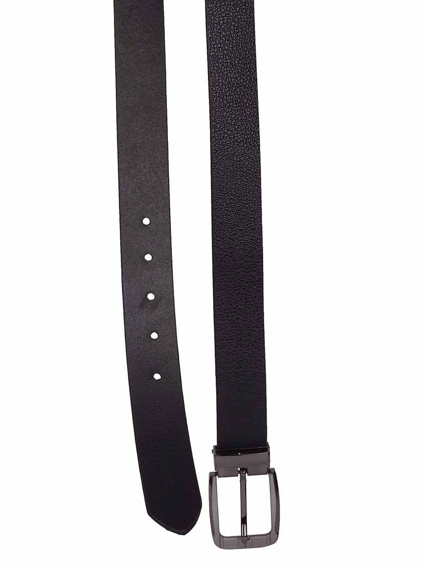 black leather belt - 12271563 - Zoom Image - 2