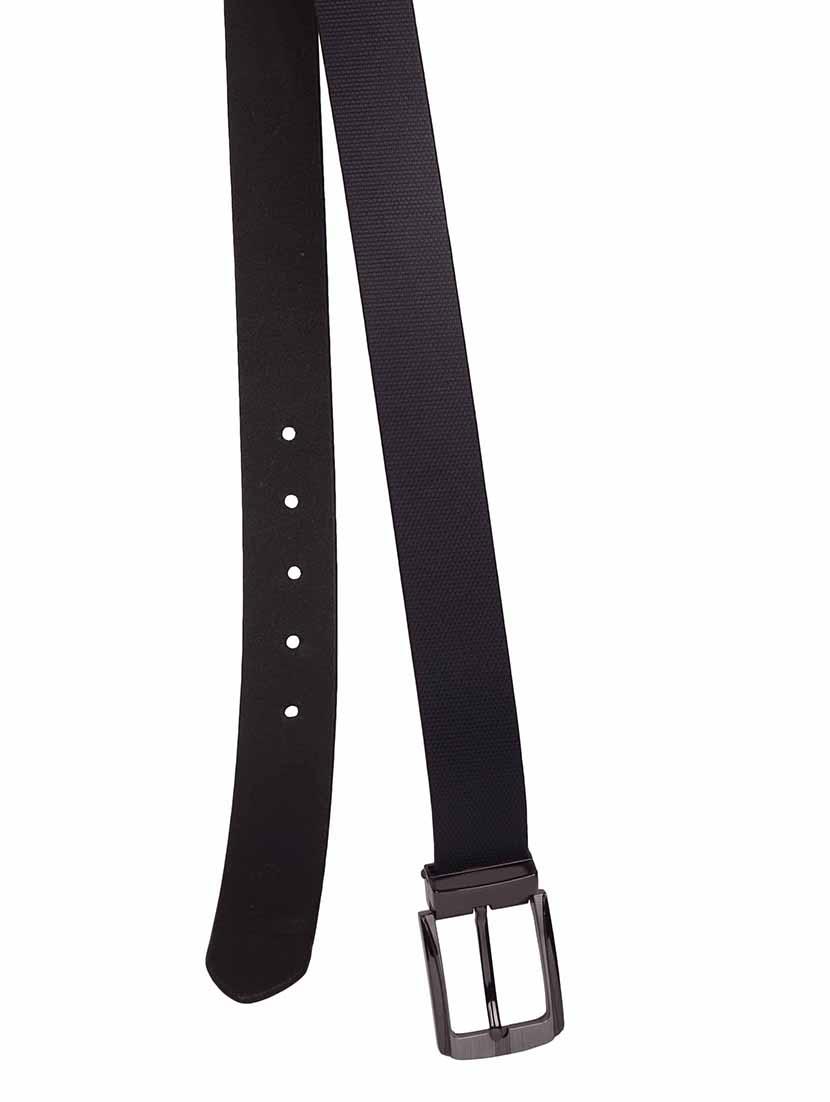black leather belt - 12271566 - Zoom Image - 2