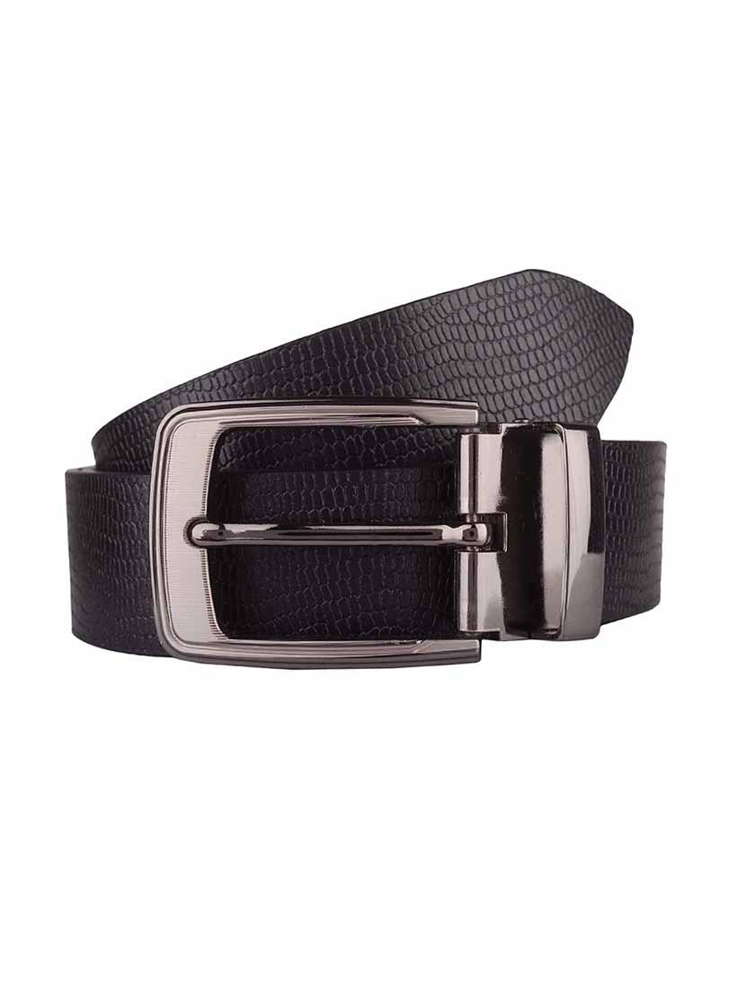 black leather belt - 12271567 - Zoom Image - 1