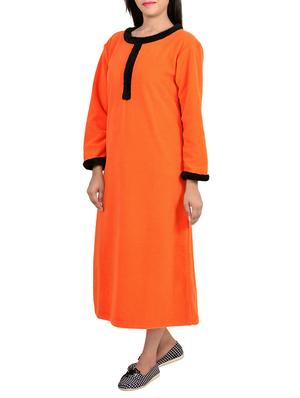 orange polyester nighty - 12272236 - Standard Image - 2