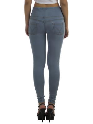 light blue denim jeggings - 12275128 - Standard Image - 3
