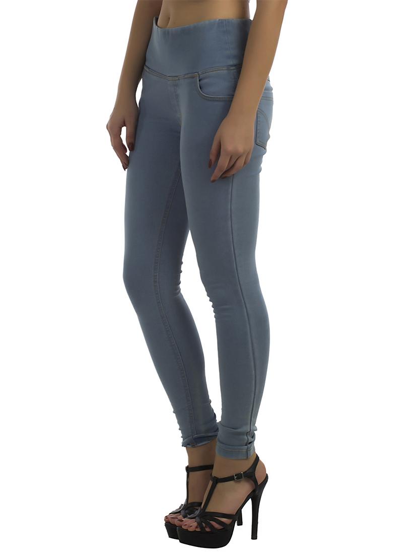 light blue denim jeggings - 12275128 - Zoom Image - 2