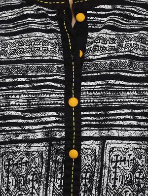 monochrome rayon straight kurta - 12276017 - Standard Image - 3