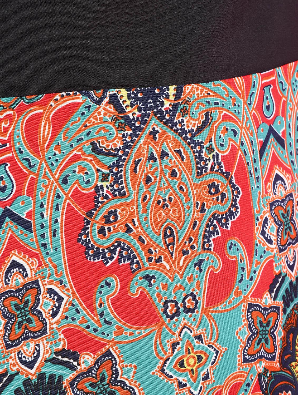 damask print maxi dress - 12276740 - Zoom Image - 6