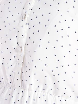 star print elasticated waist dress - 12276748 - Standard Image - 6
