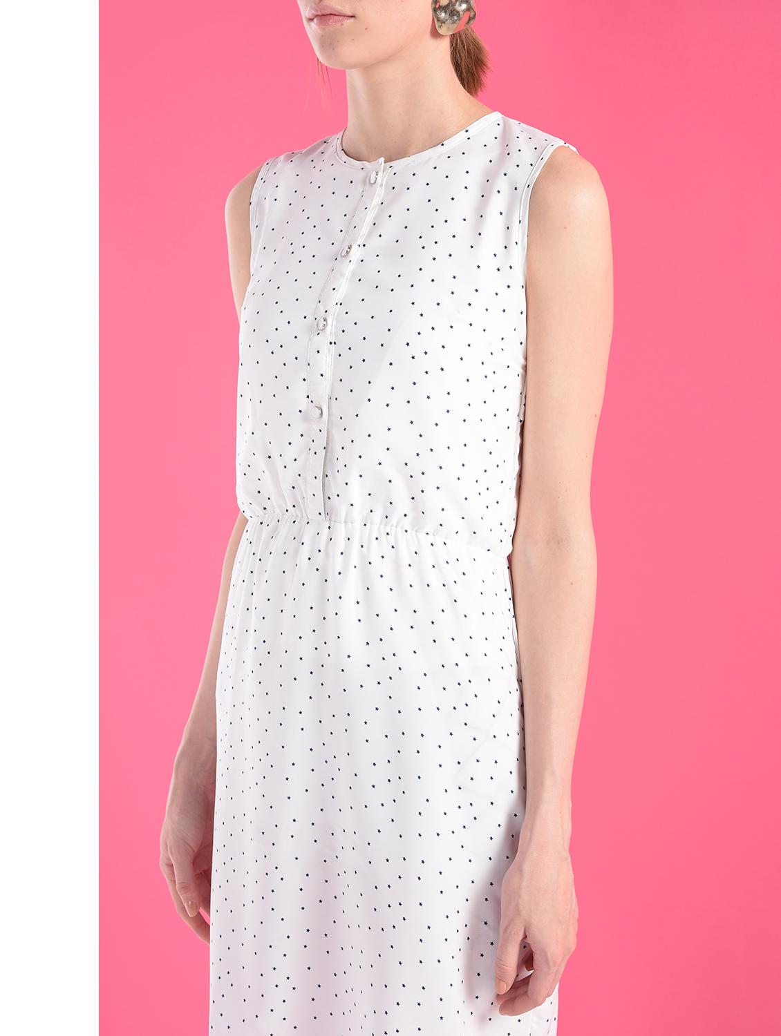 star print elasticated waist dress - 12276748 - Zoom Image - 5