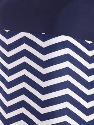 chevron a-line dress - 12276761 - Standard Image - 6