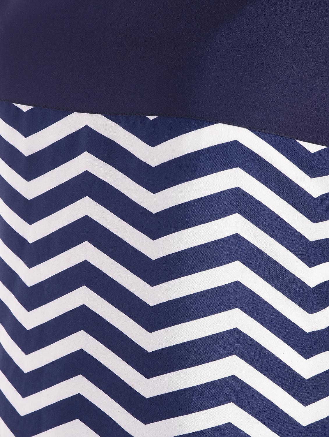 chevron a-line dress - 12276761 - Zoom Image - 6
