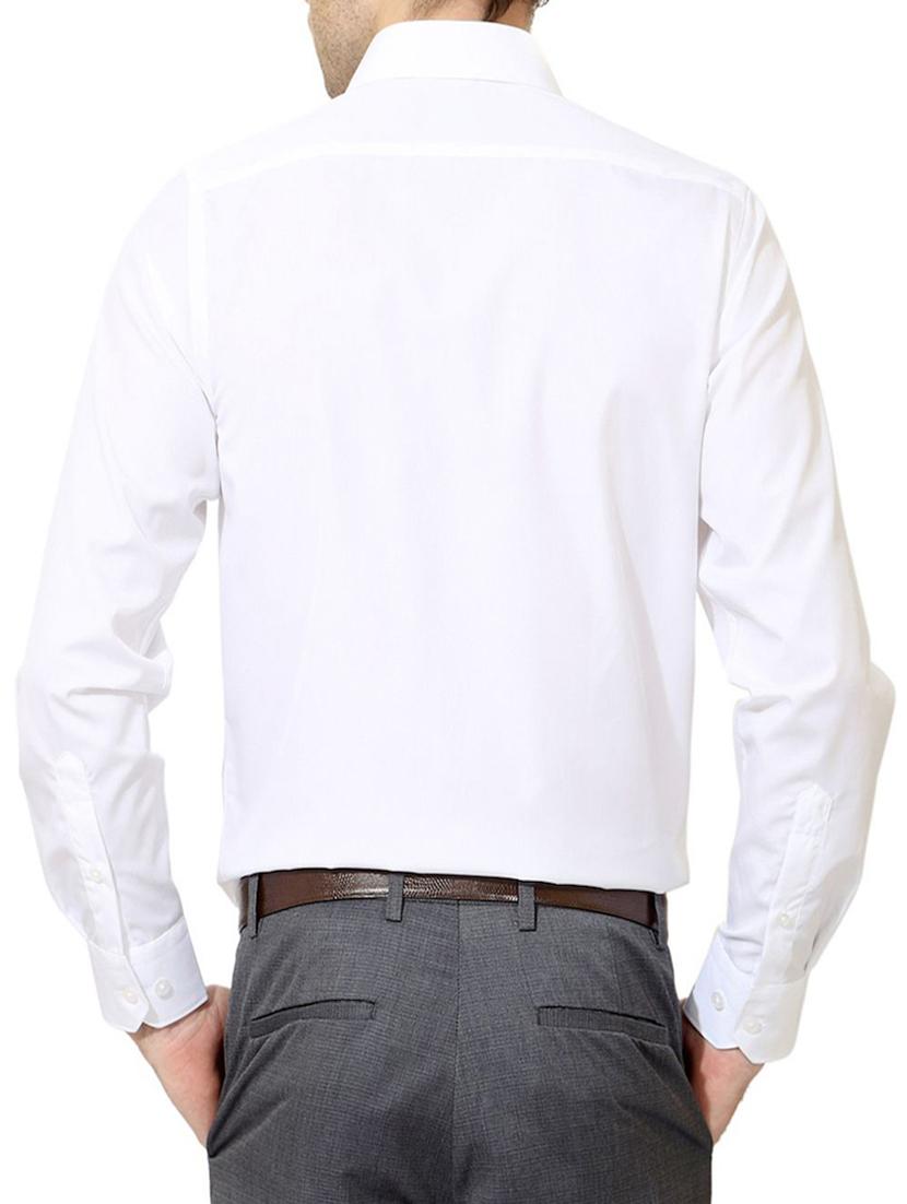 white cotton formal shirt - 12278590 - Zoom Image - 3