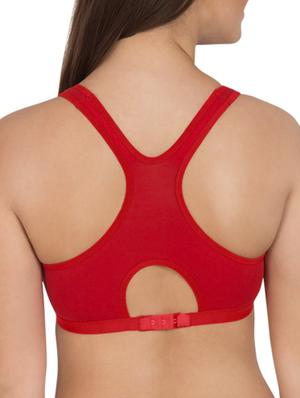 multicoloured cotton sports bra (set of 2) - 12278684 - Standard Image - 3