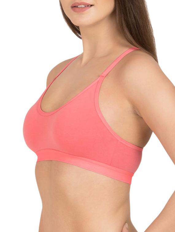 set of 2 cotton sports bra - 12278695 - Zoom Image - 2