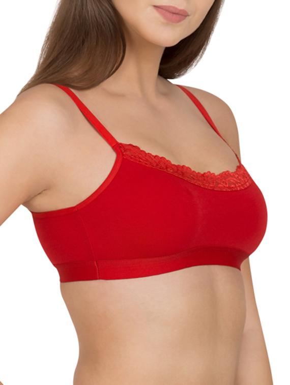multicoloured cotton camisole bra (set of 2) - 12278699 - Zoom Image - 2