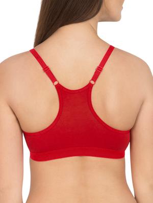 multicoloured cotton camisole bra (set of 2) - 12278700 - Standard Image - 3