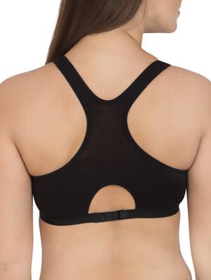 multicoloured cotton sports bra (set of 3) - 12278717 - Standard Image - 7