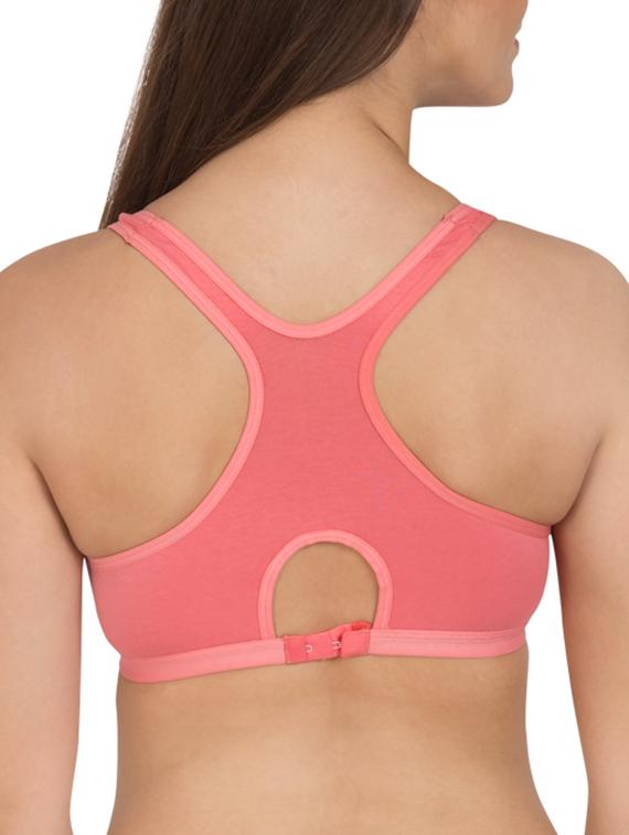 multicoloured cotton sports bra (set of 3) - 12278717 - Zoom Image - 5