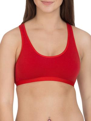 multicoloured cotton sports bra (set of 3) - 12278720 - Standard Image - 4