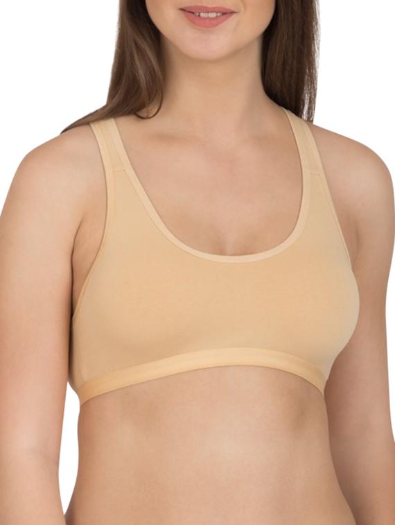 multicoloured cotton sports bra (set of 3) - 12278721 - Zoom Image - 4