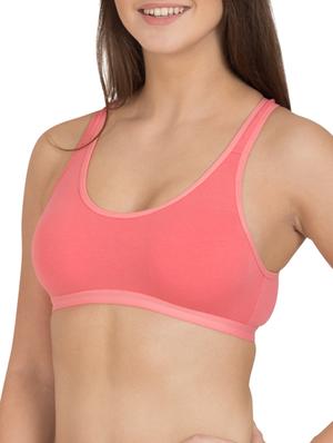 multicoloured cotton sports bra (set of 3) - 12278722 - Standard Image - 6