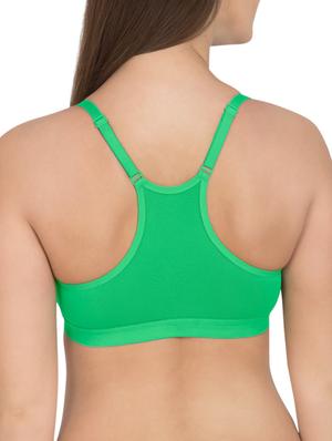 multicoloured cotton camisole bra (set of 3) - 12278732 - Standard Image - 3