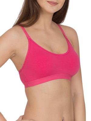 multicoloured cotton camisole bra (set of 3) - 12278732 - Standard Image - 4