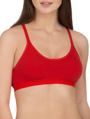 multicoloured cotton camisole bra (set of 3) - 12278732 - Standard Image - 6